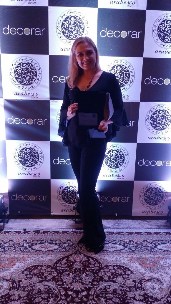 Premio da Cris, no evento da Arabesco!